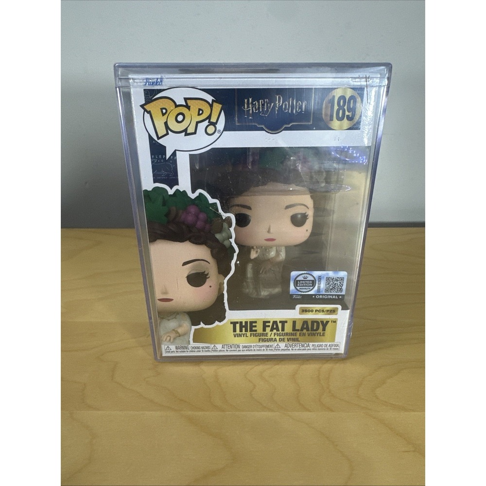 Funko Pop Harry Potter The Fat Lady #189 LE 3500 Protector New Sealed